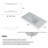 Valdren 36" Ceramic Vanity Top Undermount Sink
