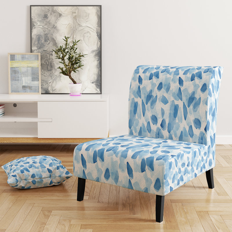 Fauteuil de chambre Modern Modern - Frost Blue, Pantoufle sans accoudoirs