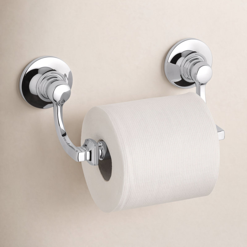 Bancroft Toilet Tissue Holder, Polished Chrome