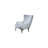 Keivin 37" Upholstered Armchair Modern Accent Chair Sleeper Chair Reading Chair-631533603