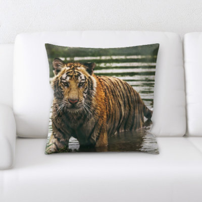 Wunder Tiger Throw Pillow