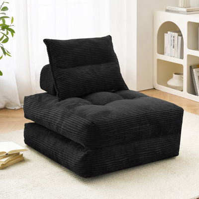 Boneless Folding Sofa Bed, Convertible Chair Bed For Adults Home Lounge And Gaming, Comfortable Stylish Design For Apartment Bedroom Living Room