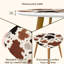 Ensemble de 2 tables basses gigognes Triangle