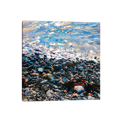 Pebbles by Kevin Lowery - Wrapped Canvas Painting