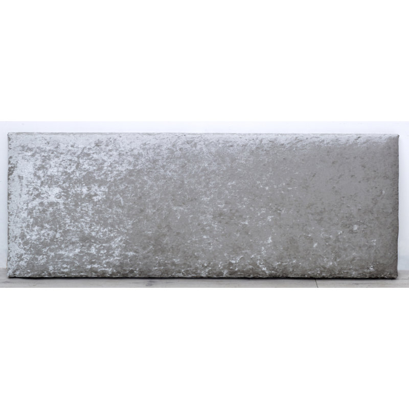 Duvall Upholstered Headboard, Kingsize (5'), Silver