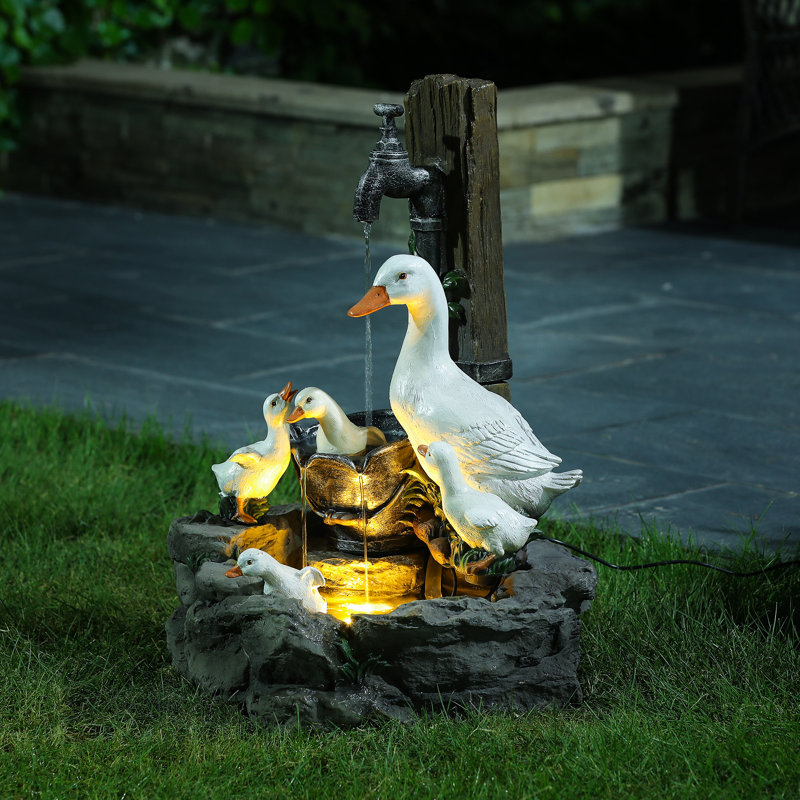 Fontaine de patio familiale Willapa