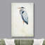 «Blue Heron Bird Wild Animal Gallery», reproduction sur toile-92187136-92187142