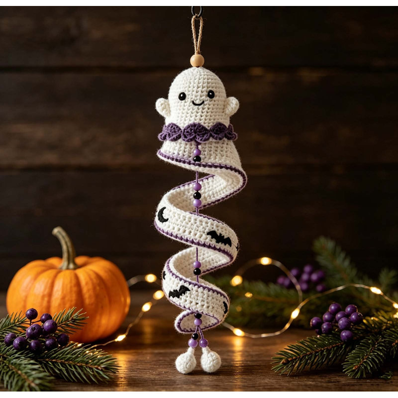 Ensemble de bricolage ornement de Noël bonhomme de neige au crochet, MRA