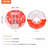 VEVOR Inflatable Bumper Ball 5FT/1.5M PVC Sumo Zorb Ball in Red Color