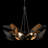 Corona 6 - Light Unique/Statement Geometric Chandelier-562236106-562236090