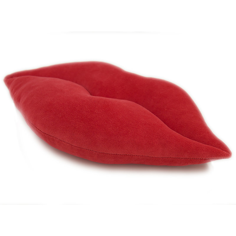 Throw Pillow, Red, 12"H x 24"W