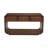 Classic-Style Console Table, 3 Storage Drawers, Display Shelf, Curved Legs, Painted Finish, Entryway/Hallway/Living Room, Walnut-129172961