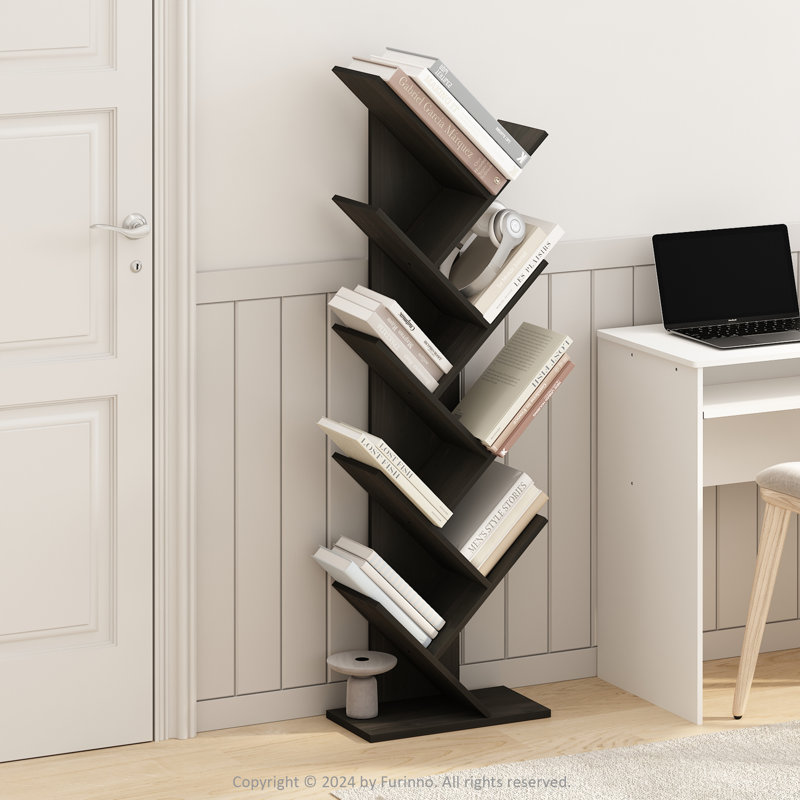 Bibliothèque sur pied George Oliver Gola, Espresso noir