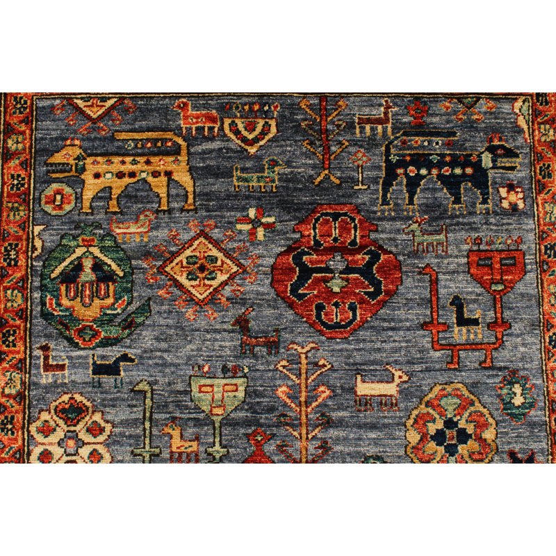 3x12 Grey and Anatolian Traditional Runner