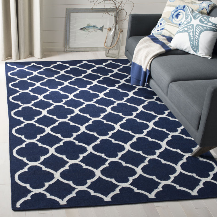 Triplett Geometric Wool Hand Woven Area Rug