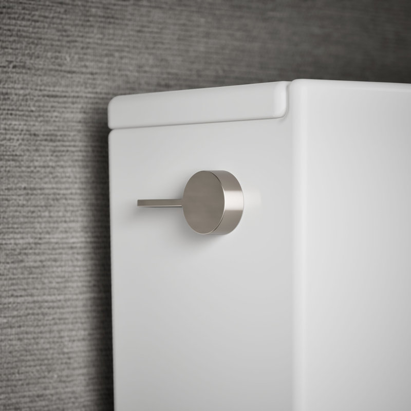 Veil Left-Hand Trip Lever, Vibrant Polished Nickel