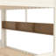 Lit superposé grand sur grand avec lit gigogne et tablettes de rangement, lits superposés en bois massif avec crochets, aucun sommier nécessaire-1859522408-1859522422