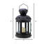 LAMPE À BOUGIE COLONIALE NOIRE