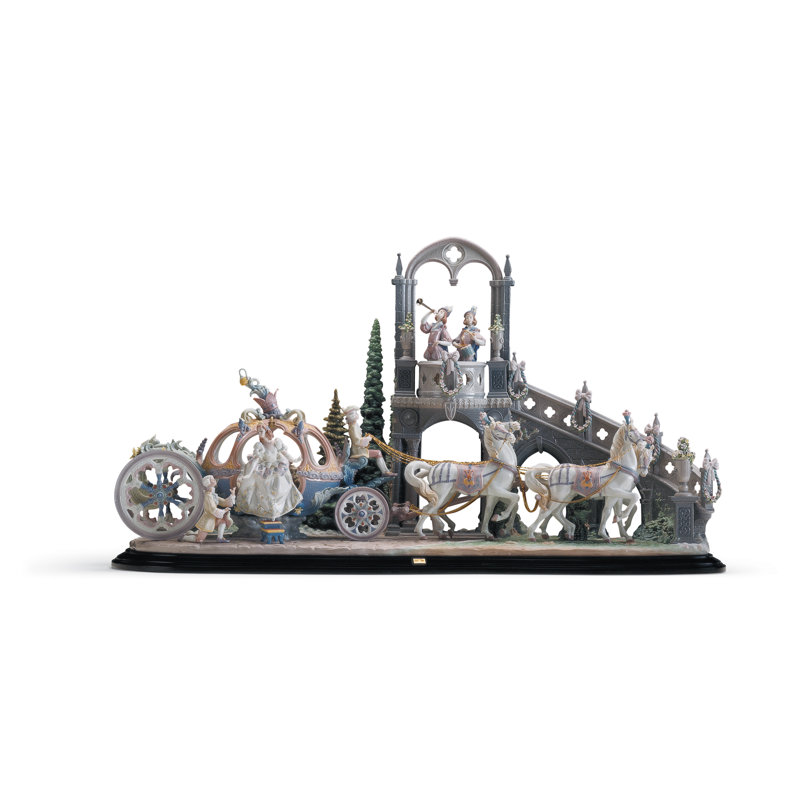 Statue arrivée Disney Cendrillon