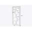 Asymmetrical Display Shelf & Bookcase, 5-Tier, White-163303595