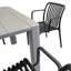 Carachure 6 - Person Plastic Patio Dining Set Rectangular Table-795369192