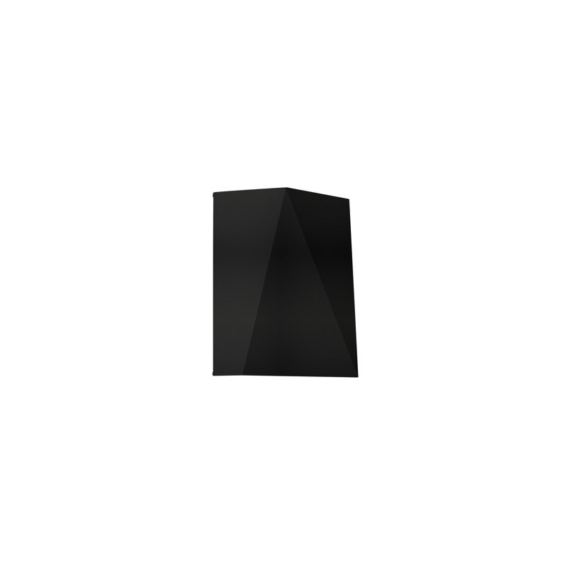 Calx LED Wall Light, Textured Black, 3000K
