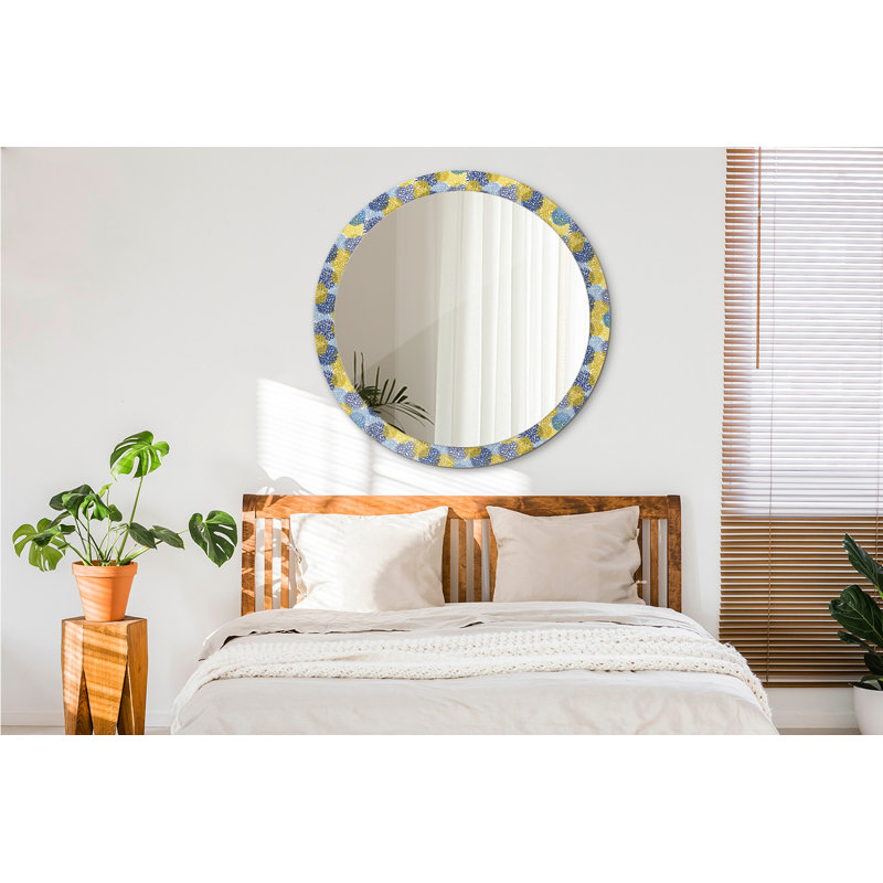 Huldar Glass Flat Wall Mirror