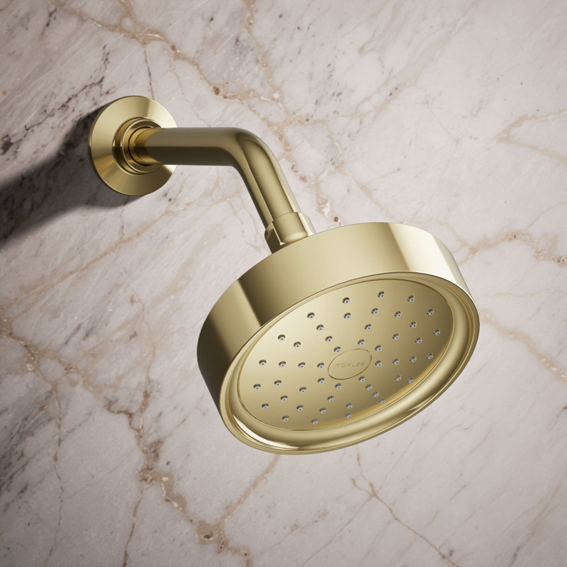 Purist 1.75 GPM Single-Function Showerhead with Katalyst Air-Induction Technology, Gold