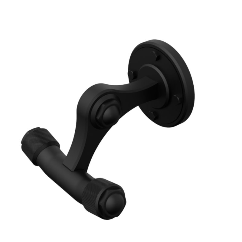Argonaut Double Robe Hook, Matte Black