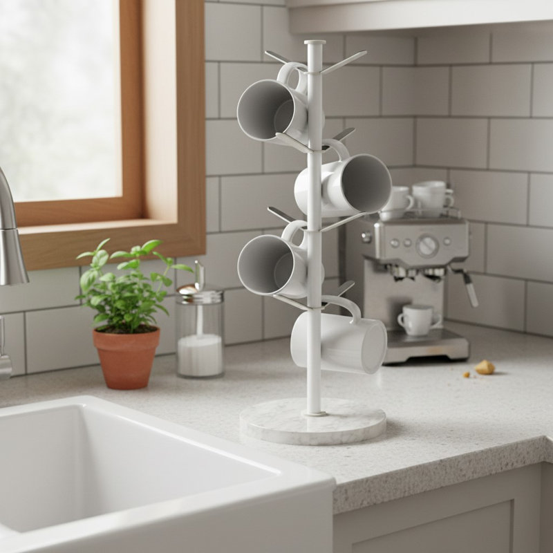 Mug Tree, Whtie