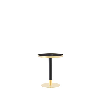Plateau de table en panneau de fibres à densité moyenne 23,6 po recouvert de peinture UV