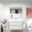 Ensemble de meuble-lavabo mural simple l 42 po Jaymarion-29947098