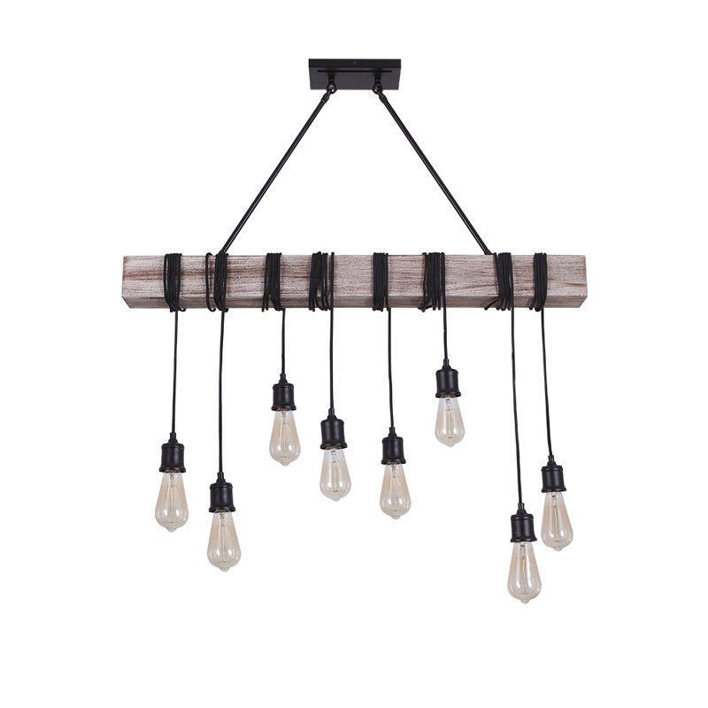 8 - Light Natural Kitchen Island Pendant