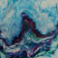 Jeweled Waves Painting by Cynthia White
