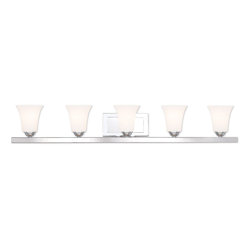 Midtown 5 - Light Vanity Light, Brown
