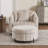 40.4"W Modern Swivel Accent Chair,Velvet Single Sofa Chair With Ottoman-828875390