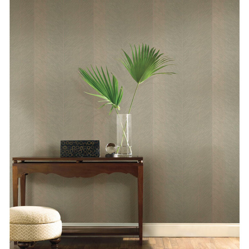 Papier peint Palm Palm, Taupe / or