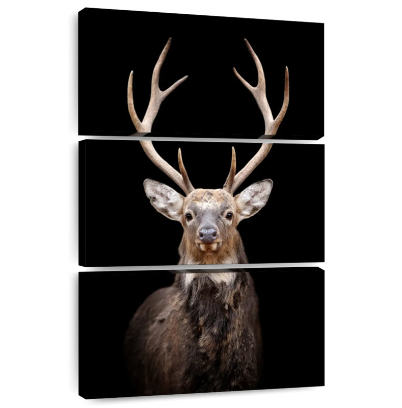 Brampt Mighty Red Deer, 38" H x 24" W
