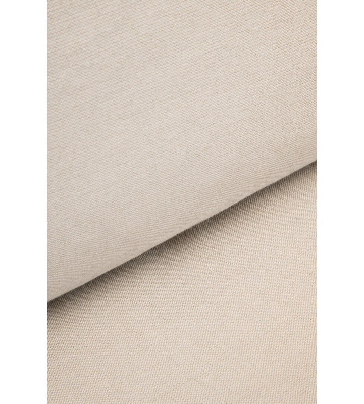 4 Seater Linen Sofa & Chaise, Cream