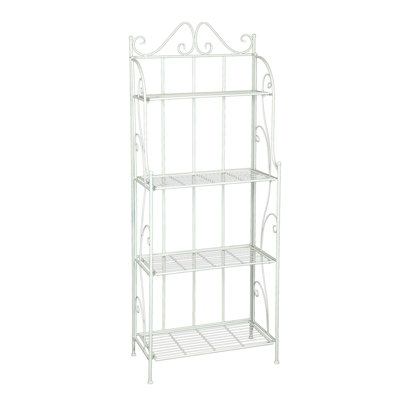 Galan 161 cm H x 61 cm W Iron Etagere Bookcase
