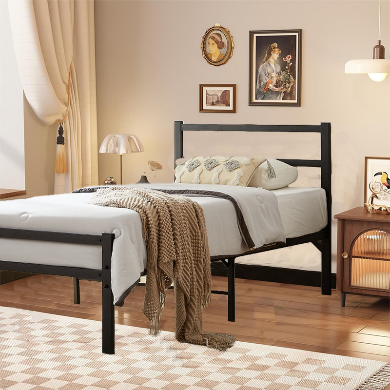 Kathelean Metal Bed