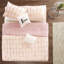 Édredon Blush pour lit simple / simple TG avec élégance géométrique dorée avec imprimé doré-119384751-119384749