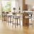 Chic Swivel Leather Upholstered Bar Stool For Ultimate Comfort And Style-1123261751