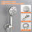 Ceiling-Mounted Tub Shower System With Hand Shower 12-Inch Single-Handle Shower Faucet Set Brass High-Pressure Shower Trim Kit With Rough-In Valve-116975576