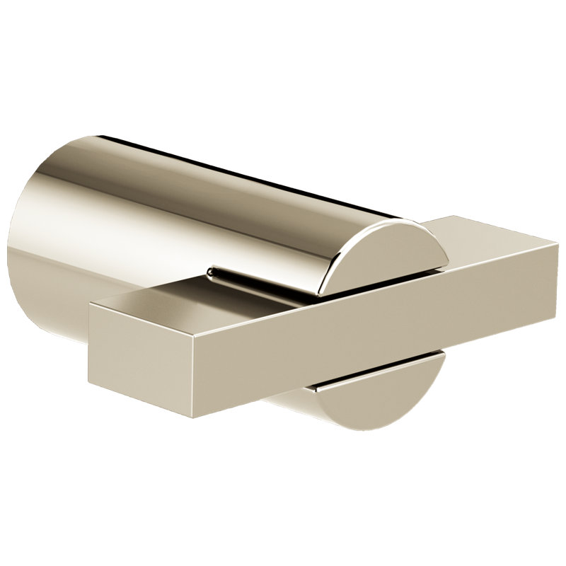 Litze® 1 3/4" Length Bar Knob, Polished Nickel