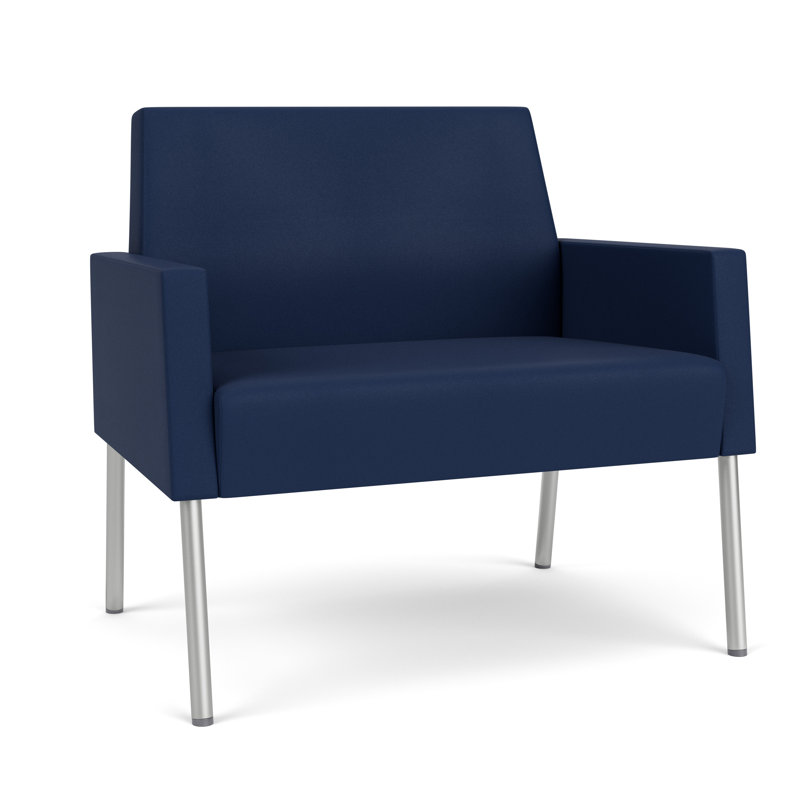 Fauteuil de réception Mystic, Argent argent, Modena encre