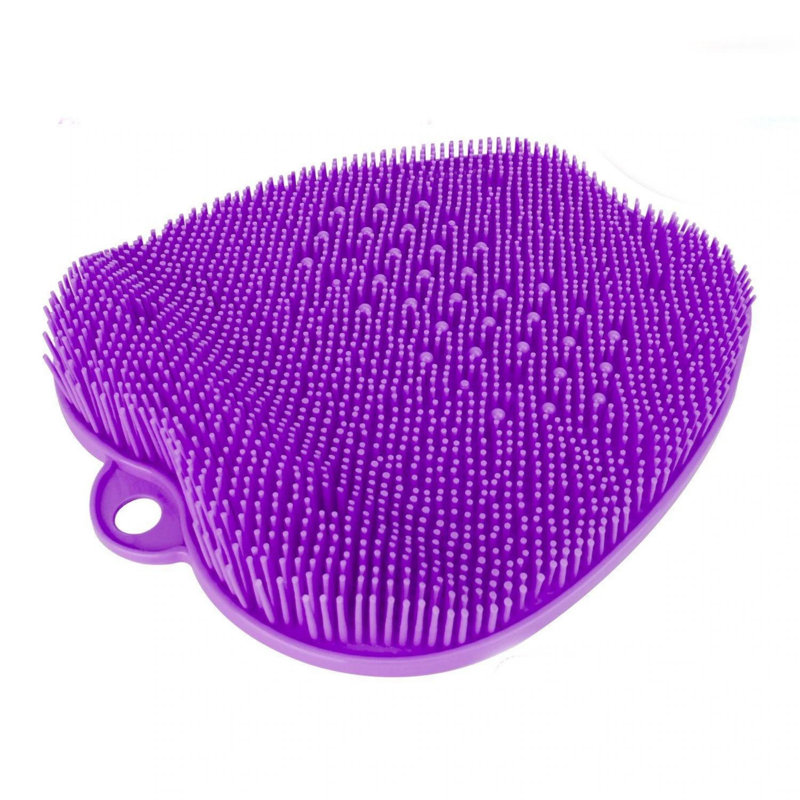 Tapis de douche à pied, Mauve