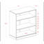 Armoire de salle de bain 100% bois massif avec tablettes réglables-902959525