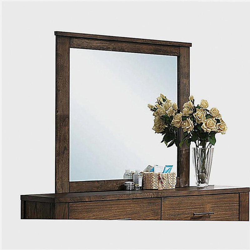 Surface de miroir en chêne Merrilee