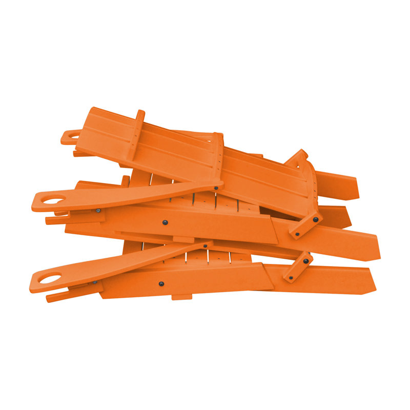 Chaise Adirondack pliante Koenig, Orange